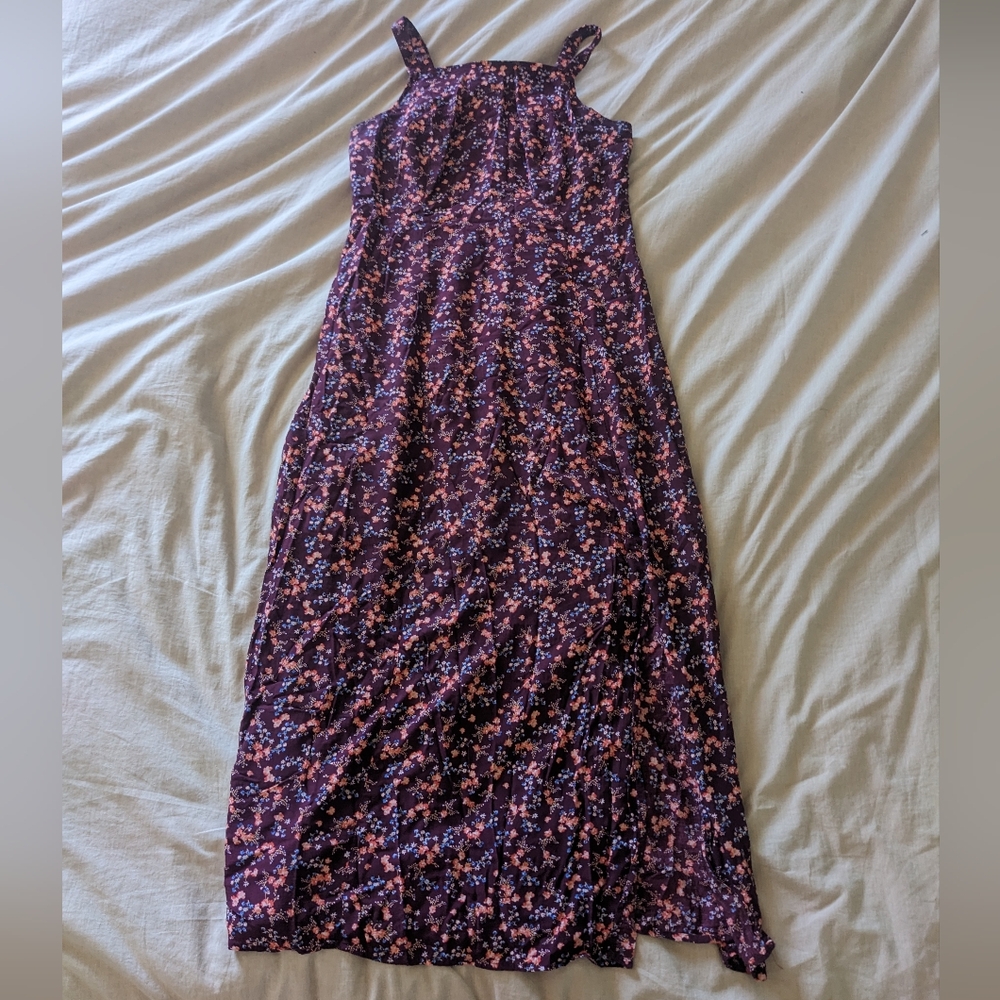 Dainty Floral Maxi Dress